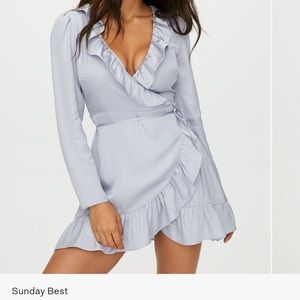 SUNDAY BEST Taro Dress long sleeve